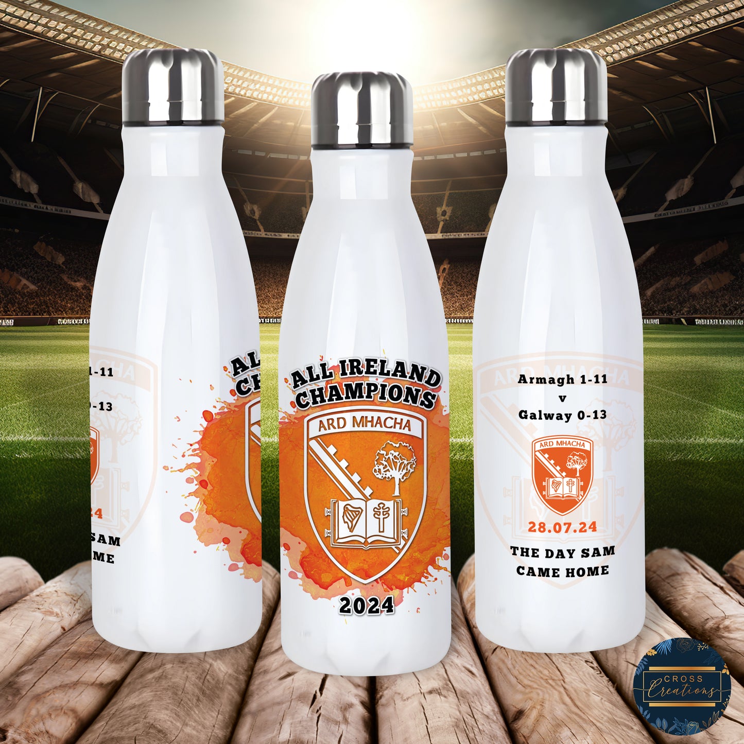 Armagh All Ireland Champions 2024 Water Bottle