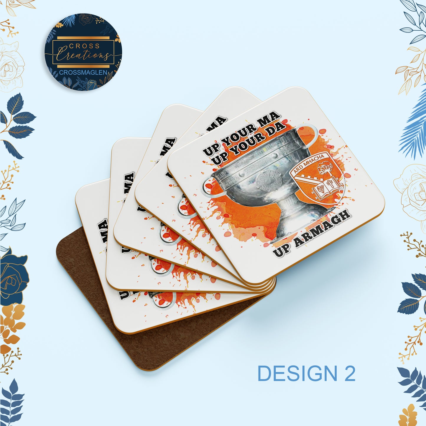 Armagh All Ireland Champions Coasters (4 Pack)