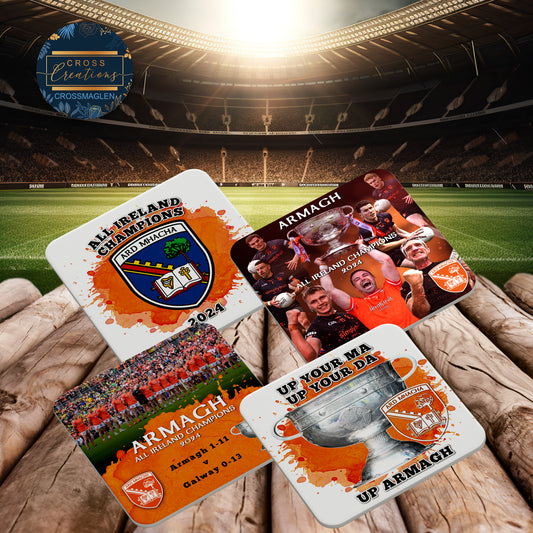 Armagh All Ireland Champions Coasters (4 Pack)