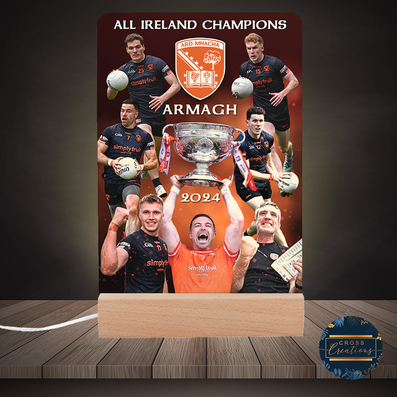 Armagh Champions 2024 LED Night Light