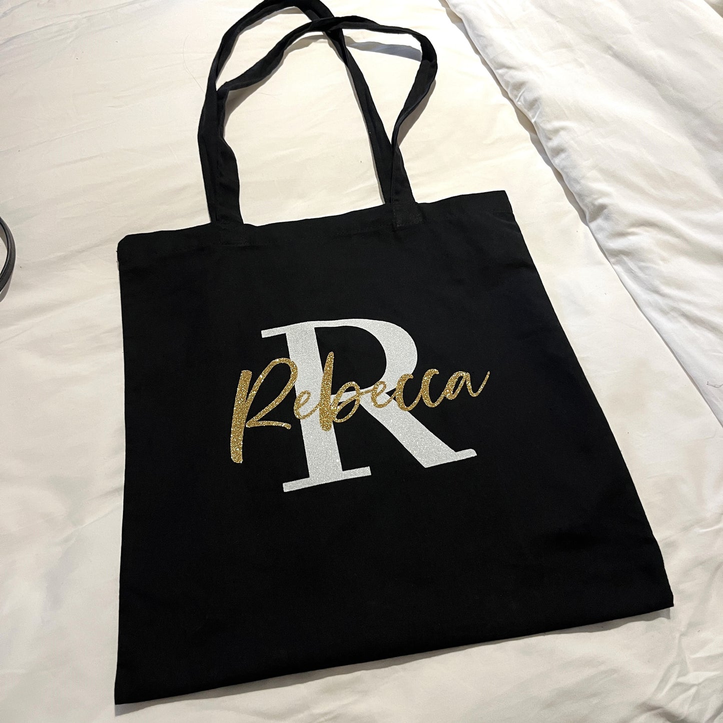 Name & Initial Tote Bag