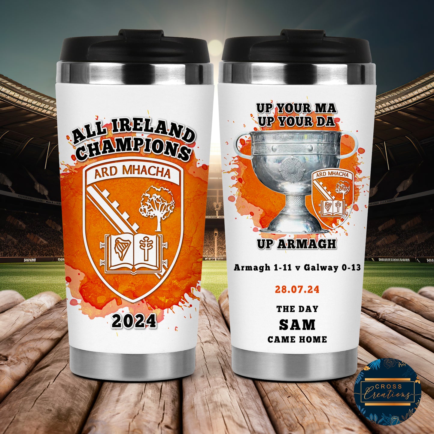 Armagh All Ireland Champions Travel Mug