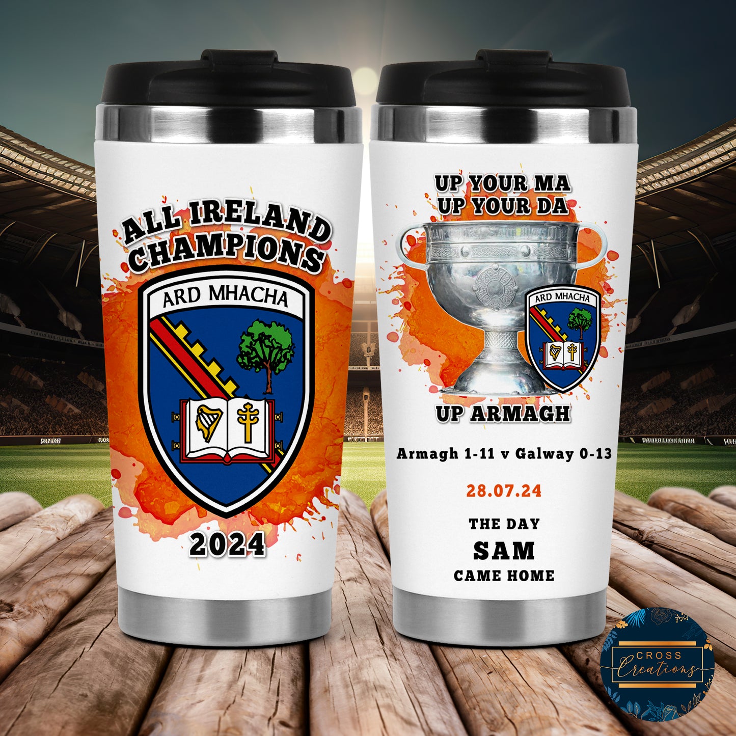 Armagh All Ireland Champions Travel Mug