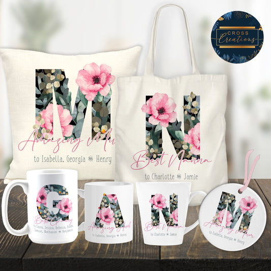 Mother's Day Personalised Floral Gifts