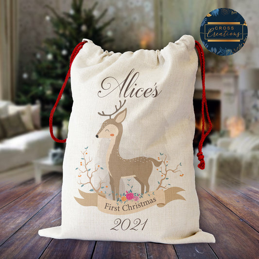 Baby's 1st Christmas Santa Sack