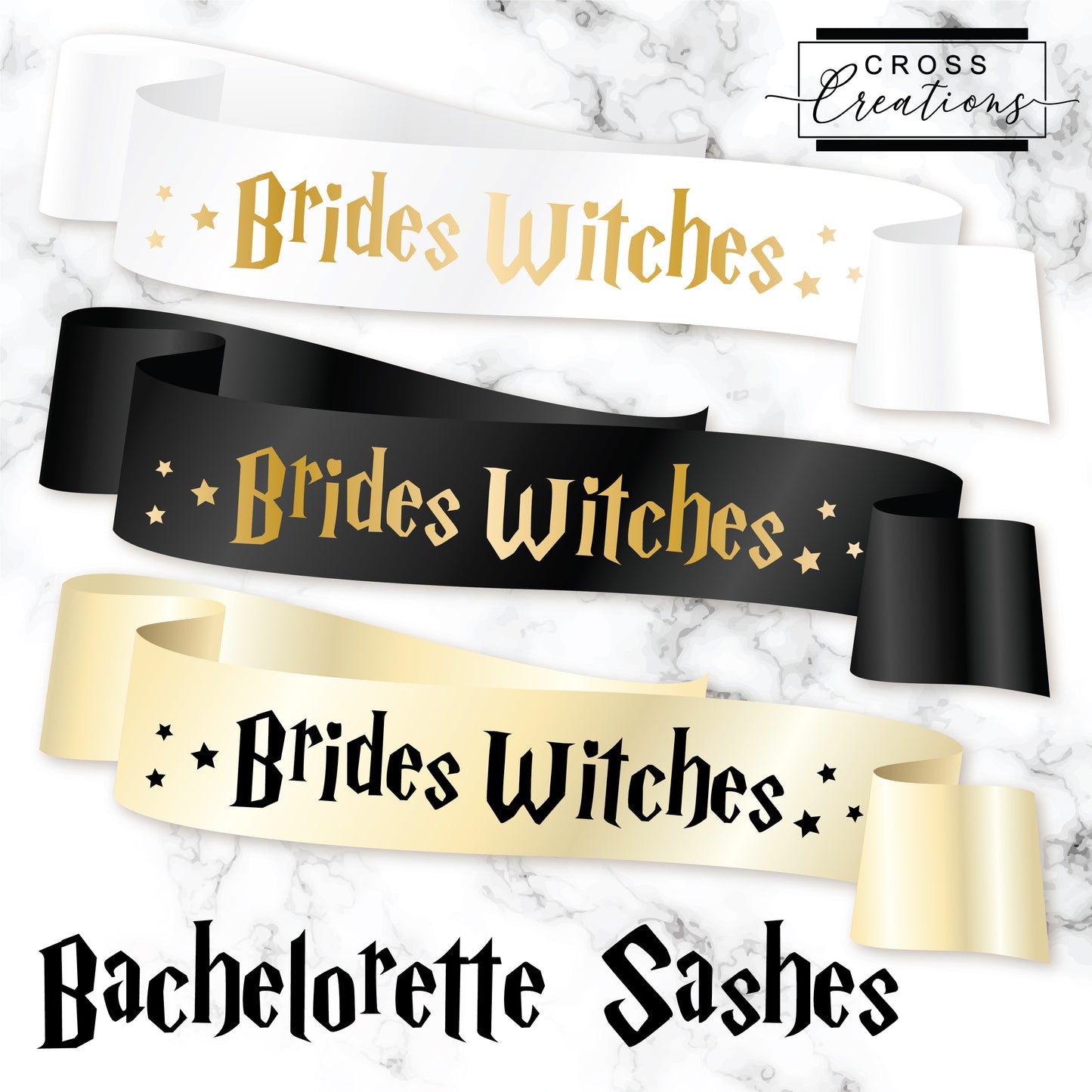 Witches Themed Hen Party Sashes