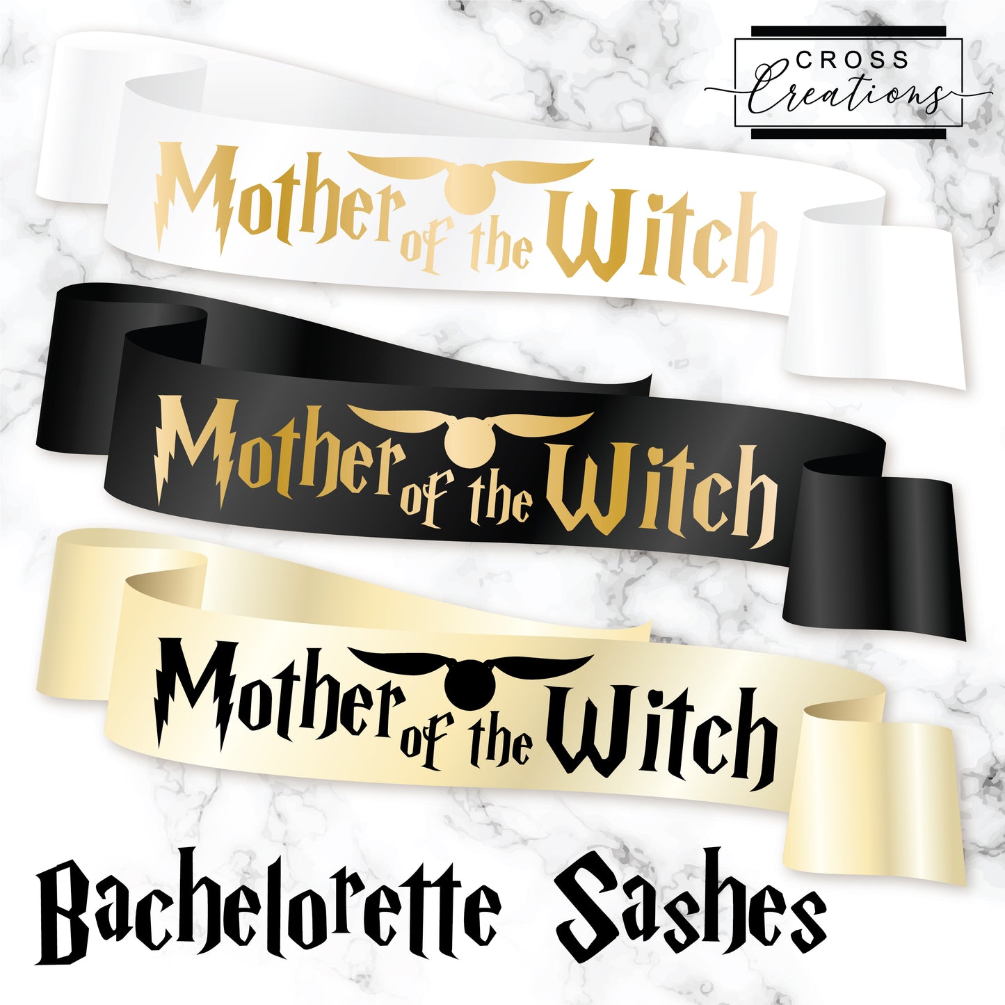 Witches Themed Hen Party Sashes