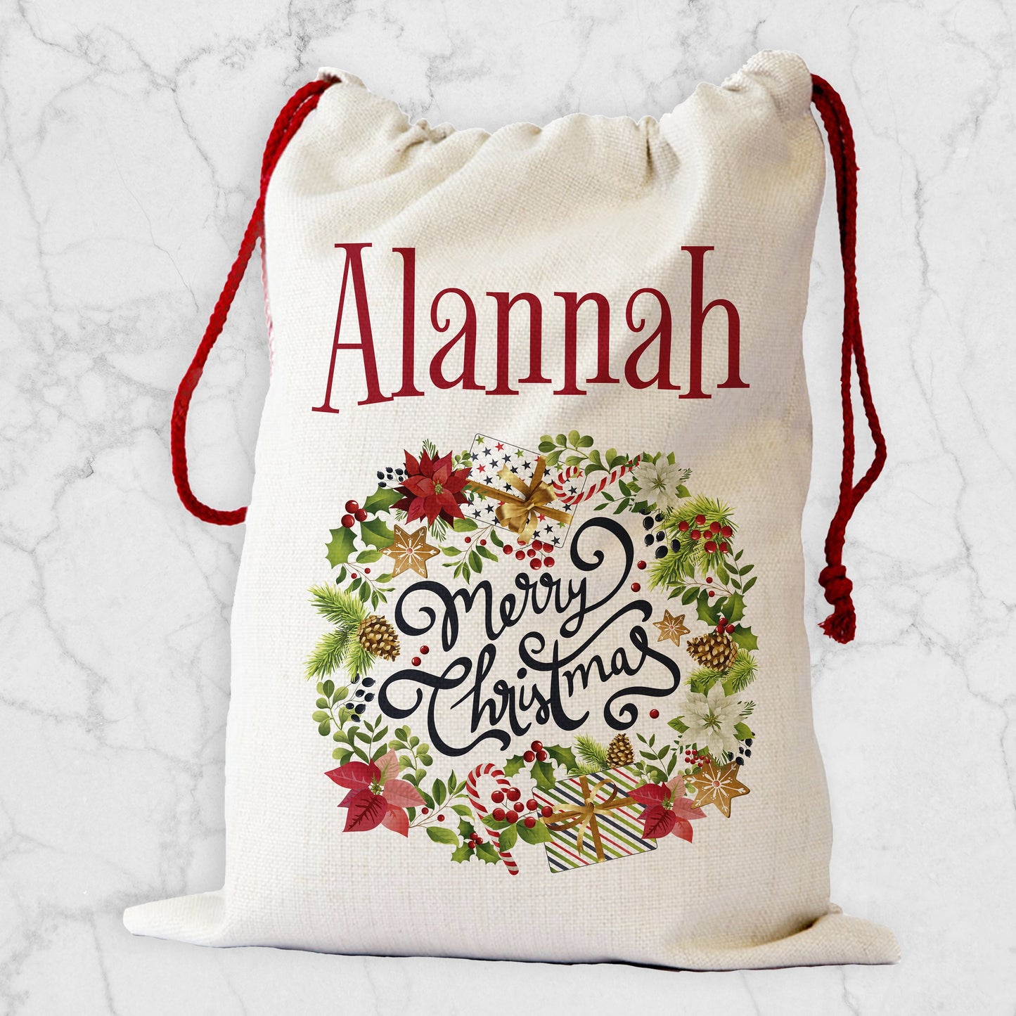 Personalised Santa Sack