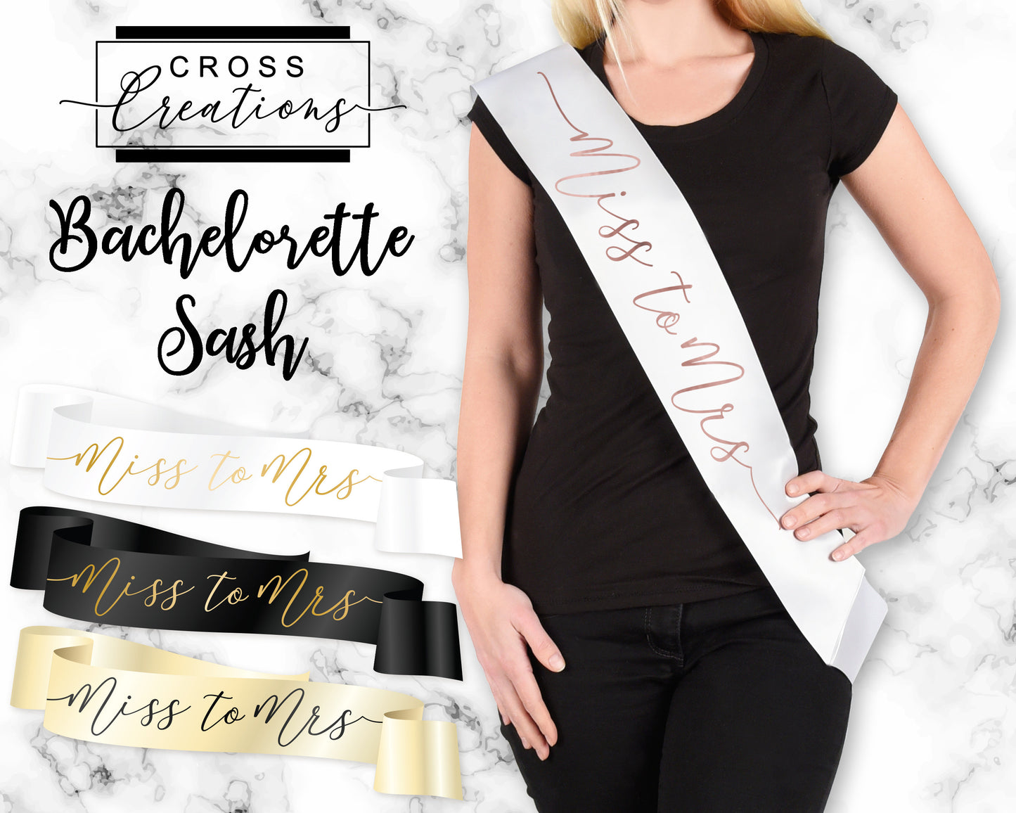 Hen Party Bachelorette Sashes