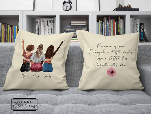 Daughter Back Portrait Mug, Pillow, Framed Print