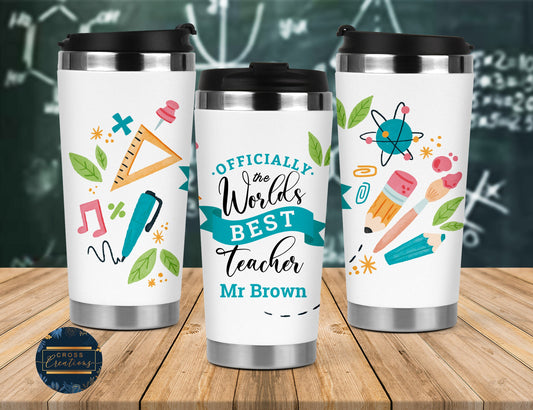 Personalised World's Best Teacher Mug