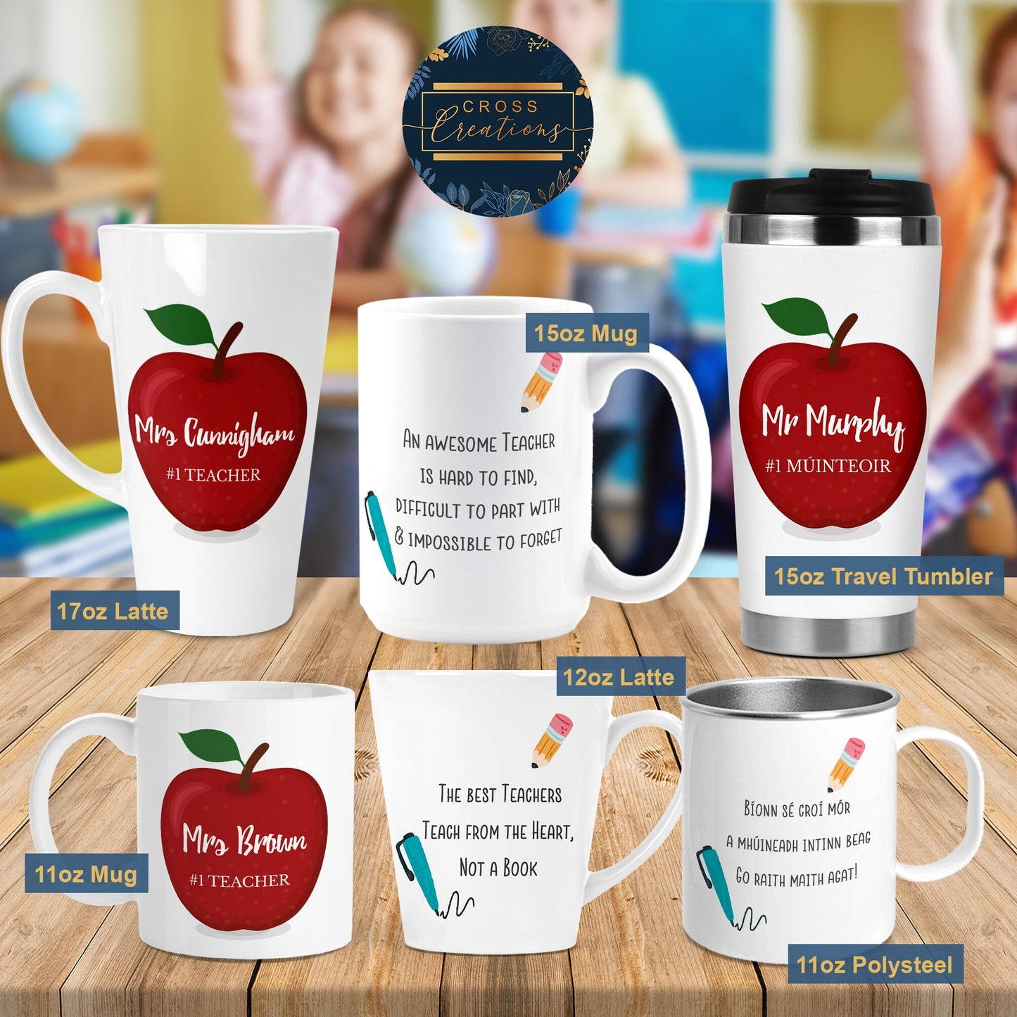 Personalised #1 Teacher Gift