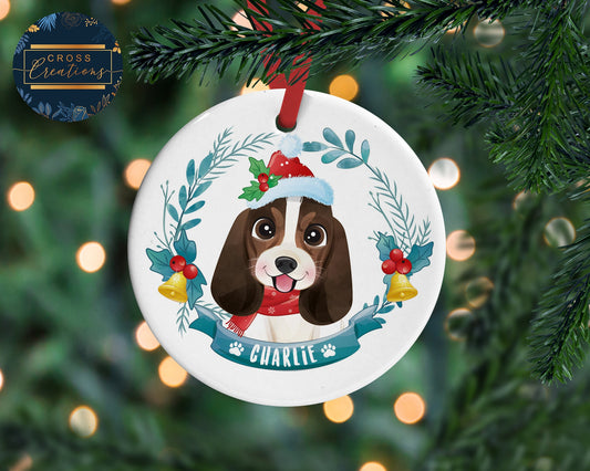 Personalised Dog Christmas Tree Decoration