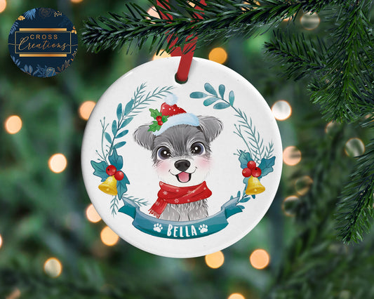 Personalised Dog Christmas Tree Decoration