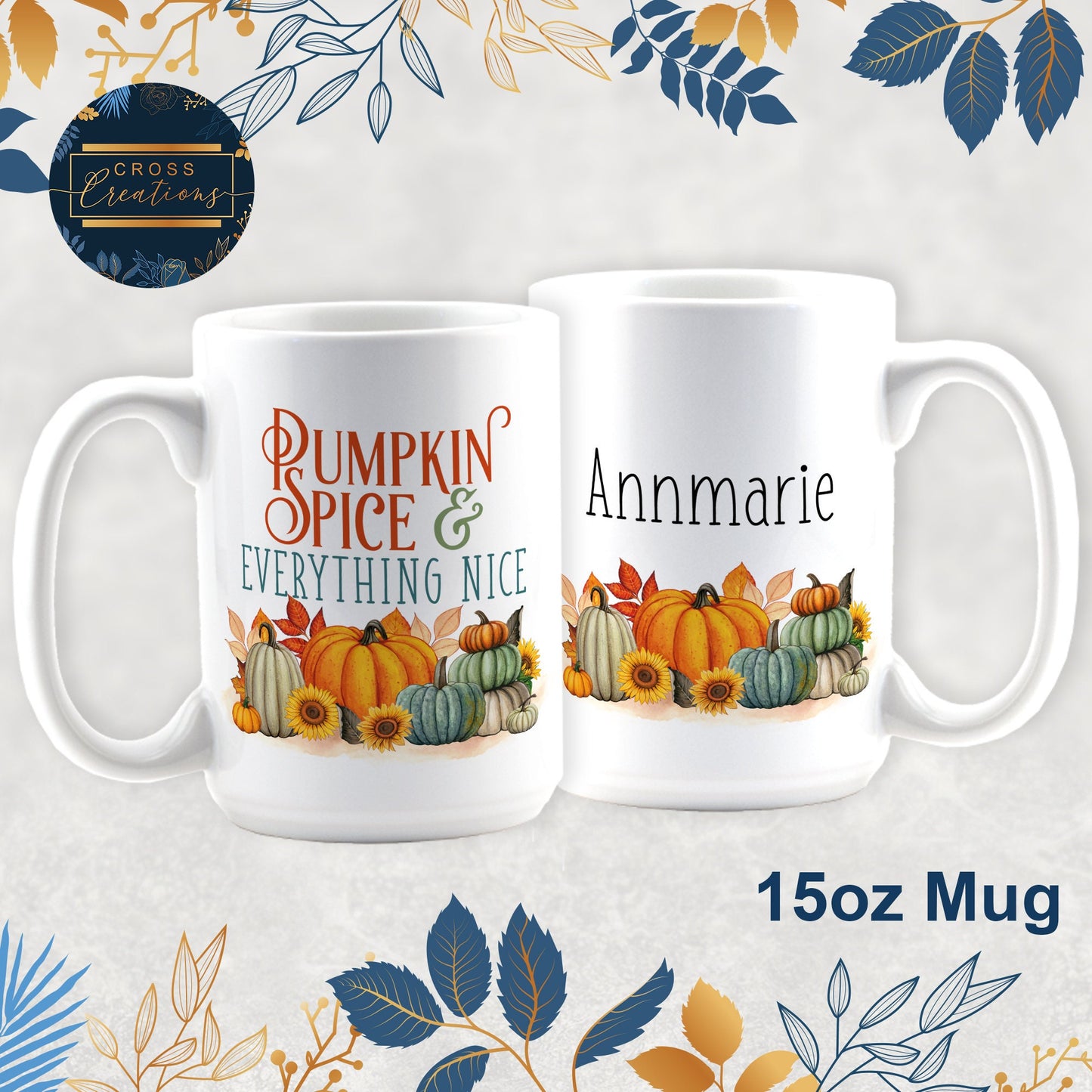 Autumn Personalised Mug