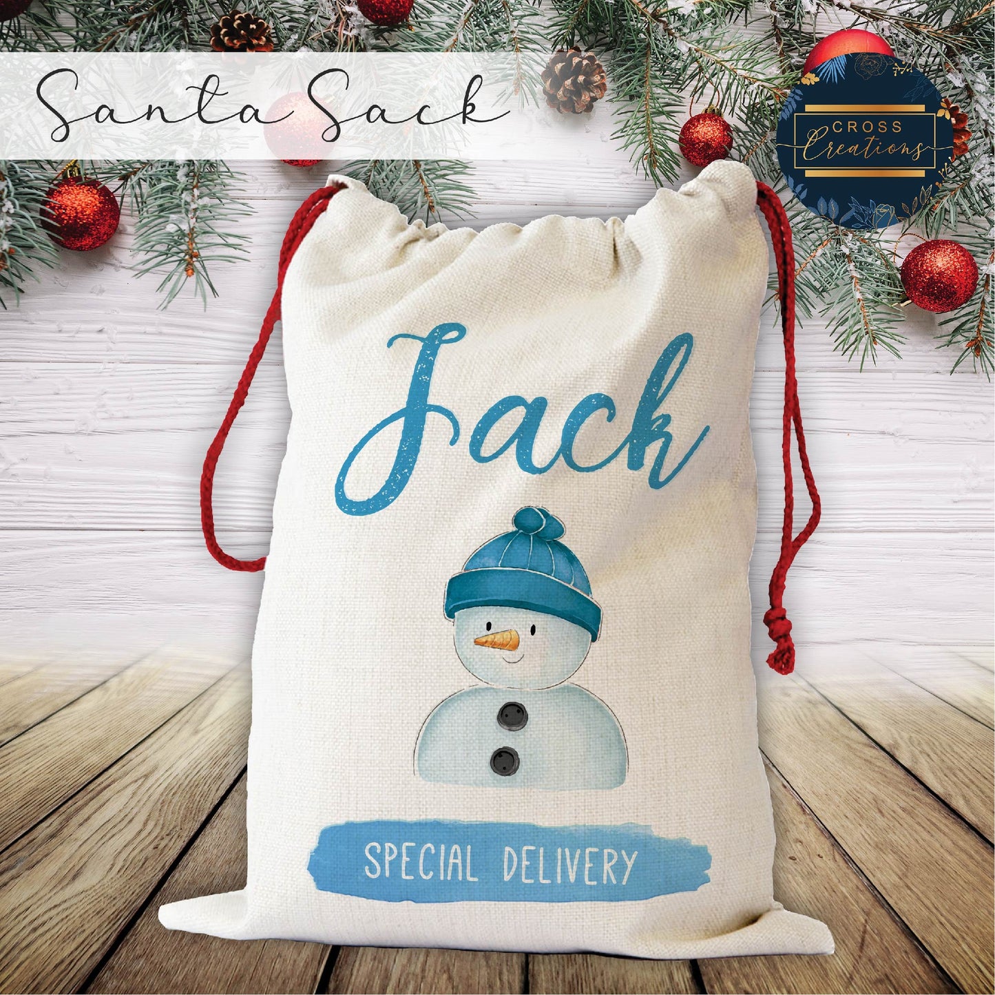 Personalised Santa Sack