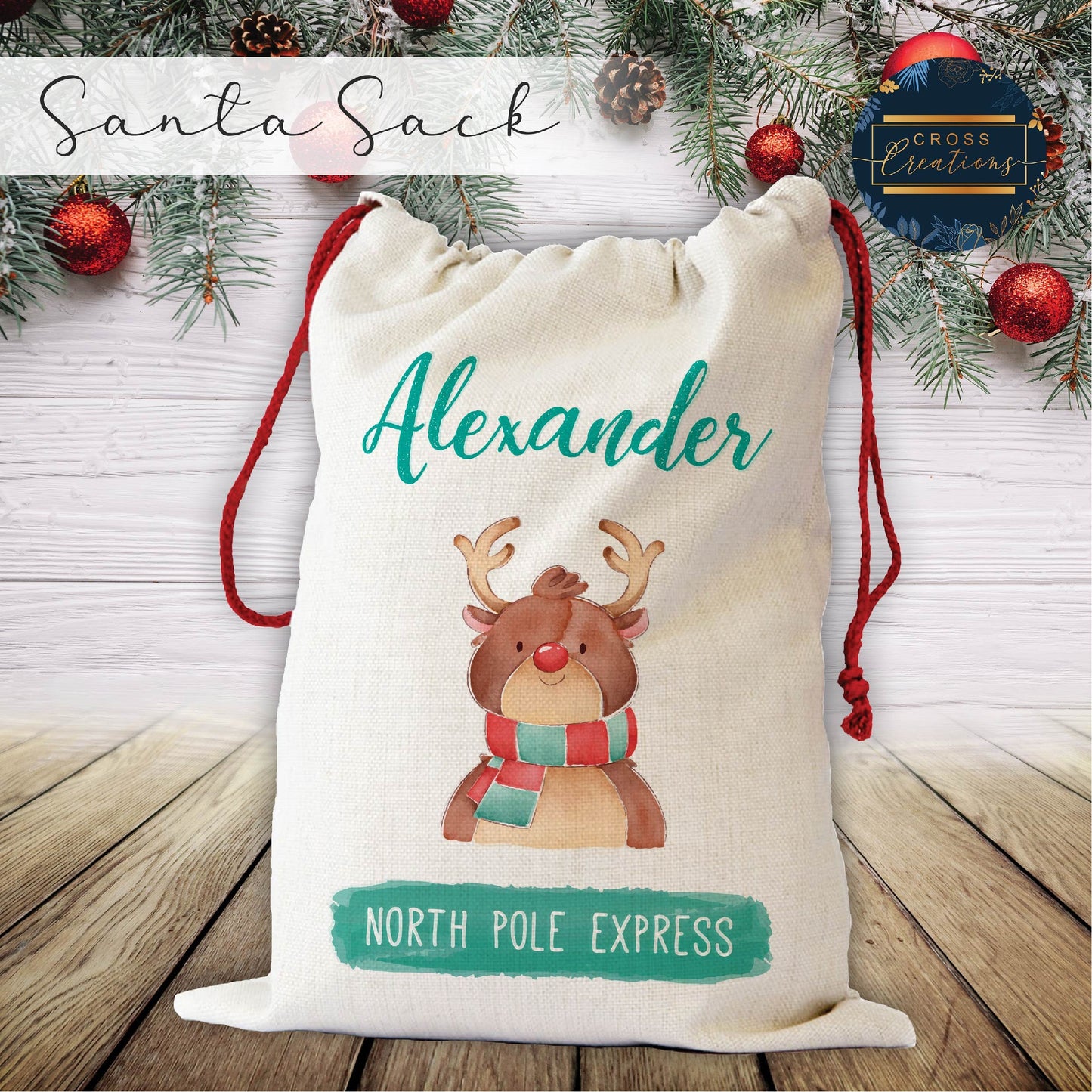 Personalised Santa Sack