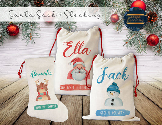 Personalised Santa Sack